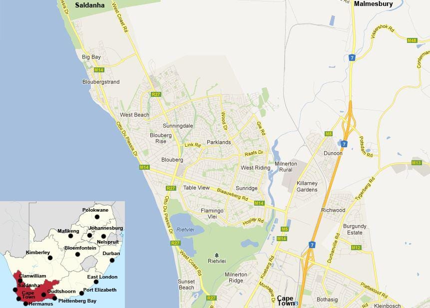 harta blouberg
