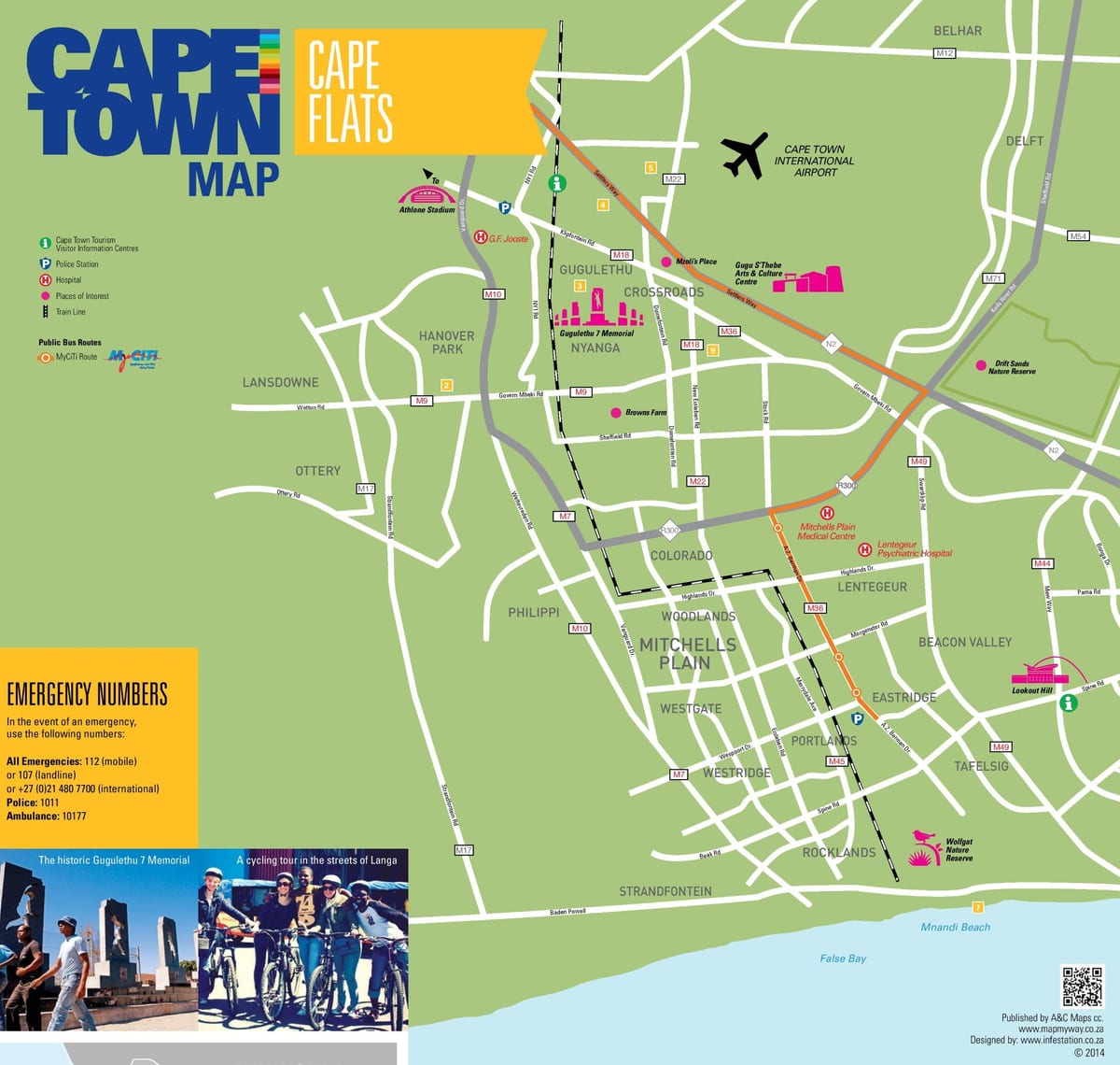 harta cape flats