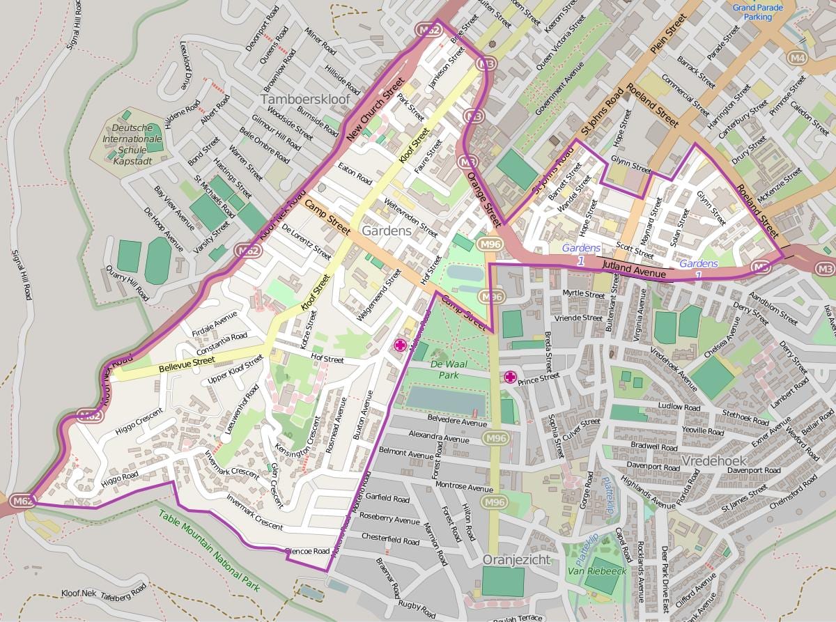 harta cape town Cape Town