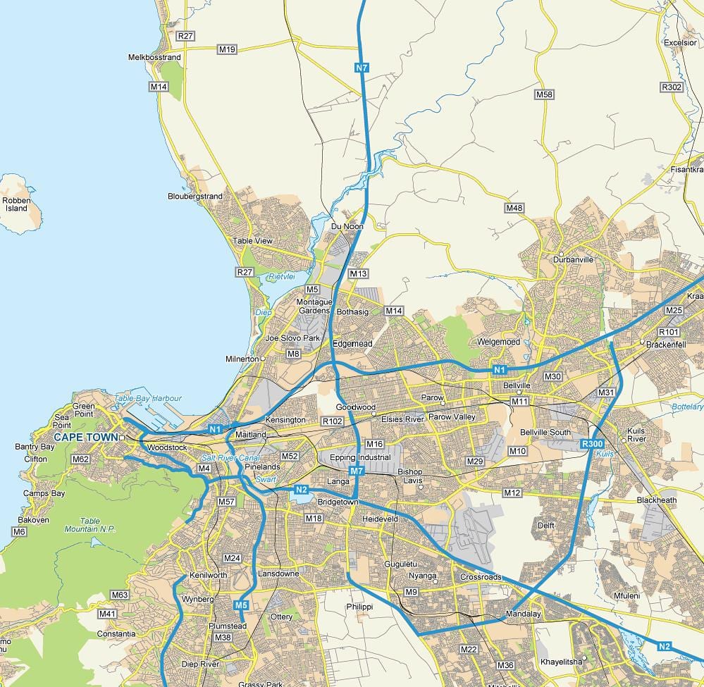 harta edgemead Cape Town