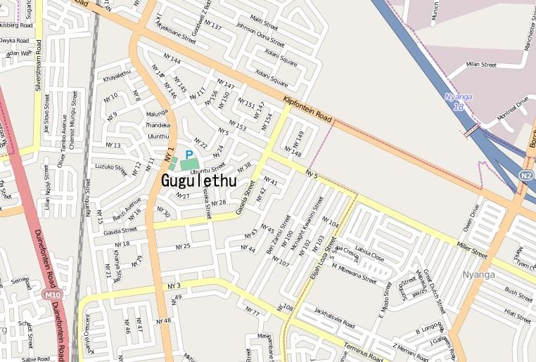 harta gugulethu Cape Town