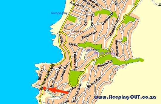 harta ocean view Cape Town