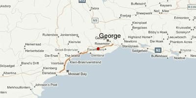 Harta de george Cape Town