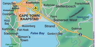 Harta Cape Town
