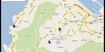 Harta kensington Cape Town